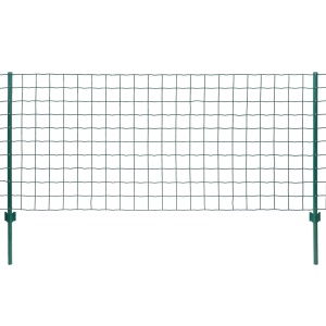 Gard Euro, verde, 20 x 1,5 m, oțel