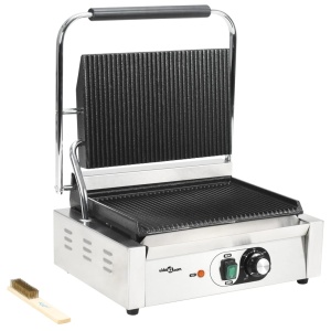 Grill panini cu striații, 44 x 41 x 19 cm, 2200 W - Img 2