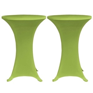 Husă elastică pentru masă, 70 cm, verde, 2 buc. - Img 2