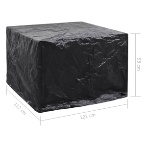 Husă mobilier grădină, 8 ocheți, 122 x 112 x 98 cm - Img 6