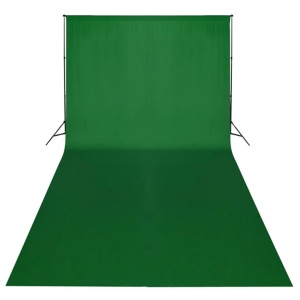 Kit studio foto, fundal verde, 600 x 300 &amp; lumini - Img 2