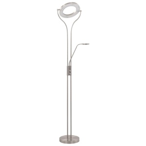 Lampă de podea, argintiu, 180 cm, 18 W, reglabilă - Img 2