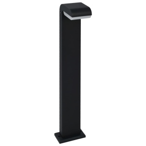 Lampă LED pentru exterior, negru, 9 W, oval - Img 2