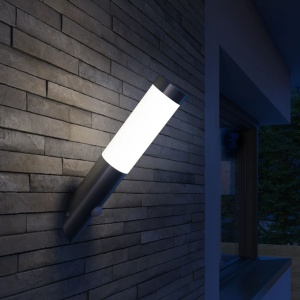 Lampă RVS cu senzor de mișcare 6 x 36 cm - Img 3