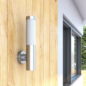 Lampă RVS rezistentă la apă pentru interior și exterior 11 x 35 cm - Img 2