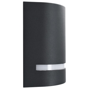 Lămpi de perete pentru exterior 2 buc. negru 35 W semirotund - Img 4