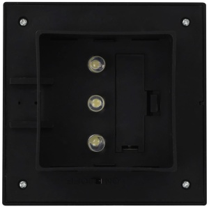 Lămpi solare de exterior cu LED, 6 buc, negru, 12 cm, pătrat - Img 7