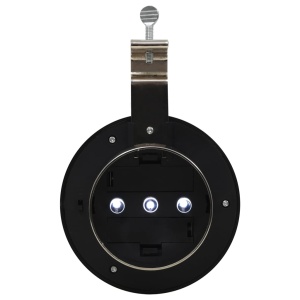 Lămpi solare de exterior LED, 12 buc., alb, 12 cm, rotund - Img 10
