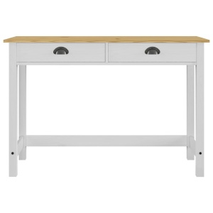Masă consolă Hill Range cu 2 sertare, 110x45x74cm, lemn de pin - Img 3
