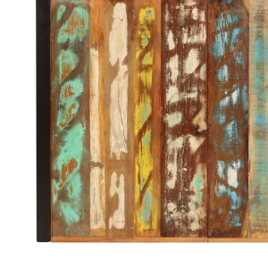 Masă de bucătărie, 180 x 90 x 75 cm, lemn masiv reciclat - Img 8