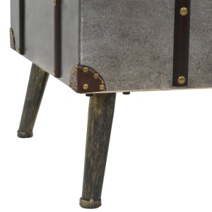 Masă de cafea, MDF și aluminiu, 102x51x47,5 cm - Img 5