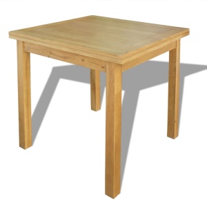 Masă extensibilă de stejar 170 x 85 x 75 cm - Img 3