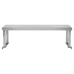 Masă lucru bucătărie cu raft 120 x 60 x 120 cm oțel inoxidabil - Img 12