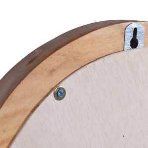 Oglindă de perete, 40 cm, tec, rotund - Img 6