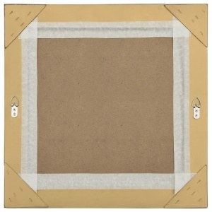 Oglindă de perete in stil baroc, auriu, 50 x 50 cm - Img 4