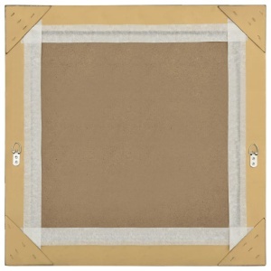 Oglindă de perete in stil baroc, auriu, 60 x 60 cm - Img 4