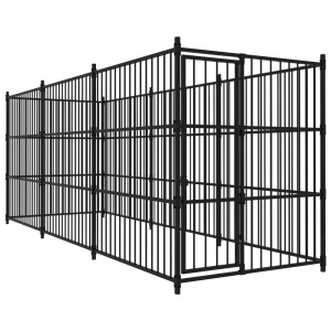 Padoc pentru câini de exterior, 450 x 150 x 185 cm