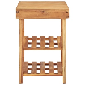 Pantofar, 90 x 32 x 46 cm, lemn masiv de acacia - Img 3