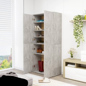 Pantofar, gri beton, 80 x 39 x 178 cm, PAL - Img 3