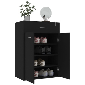 Pantofar, negru, 60 x 35 x 84 cm, PAL - Img 4