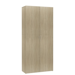 Pantofar, stejar Sonoma, 80 x 35,5 x 180 cm, PAL - Img 2