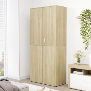 Pantofar, stejar Sonoma, 80 x 39 x 178 cm, PAL