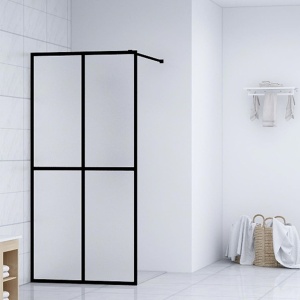 Paravan de duș walk-in, 80 x 195 cm, sticlă securizată
