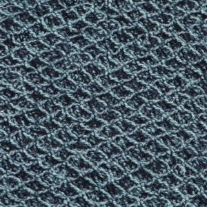 Pătură decorativă, albastru indigo, 220 x 250 cm, bumbac - Img 2
