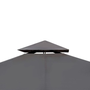 Pavilion cu acoperiș, gri inchis, 3 x 3 m - Img 3