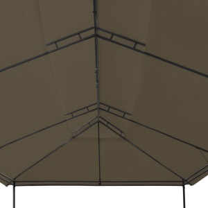 Pavilion, gri taupe, 600 x 298 x 270 cm, 180 g/m² - Img 2