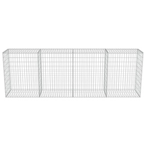 Perete gabion cu capace, 300x50x100 cm, oțel galvanizat - Img 4