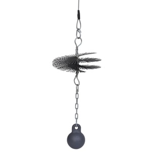 Perie Rotundă pentru Curățat Coșul de Fum Diametru 15 cm - Img 2
