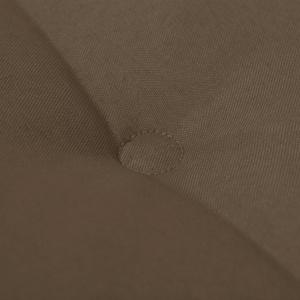Pernă de bancă de grădină, gri taupe, 120 x 50 x 3 cm - Img 3