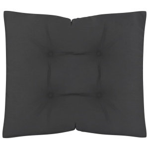 Perne de canapea din paleți, 2 buc., negru, material textil - Img 7