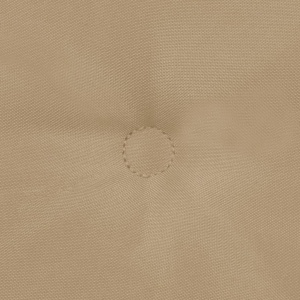 Perne pentru scaun de grădină, 2 buc., bej, 100x50x3 cm - Img 2
