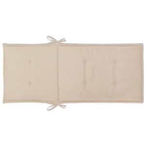 Perne scaun de grădină, 2 buc, crem, 120x50x3 cm - Img 6