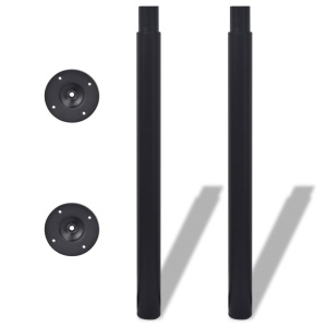 Picioare de masă telescopice, 4 buc., negru, 710 mm-1100 mm - Img 3