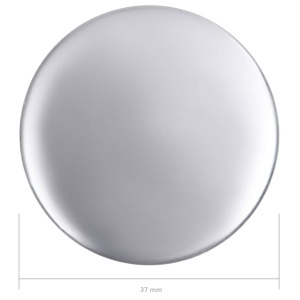 Piese ecuson cu agrafă de prindere pe spate 500 seturi 37 mm - Img 5