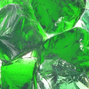 Pietre gabion sticlă 60-120 mm 25 kg, Verde - Img 2
