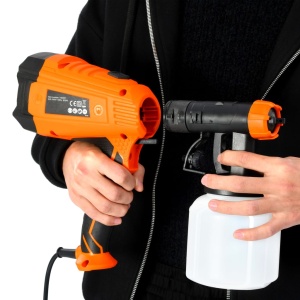 Pistol electric de vopsit cu duze in 3 dimensiuni 500 W 800 ml - Img 2