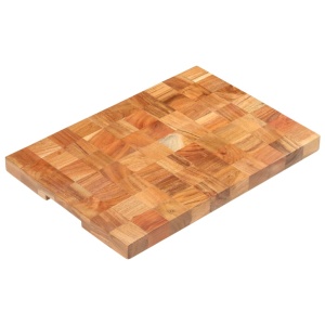 Placă de tocat, 50 x 34 x 3,8 cm, lemn masiv de acacia - Img 10