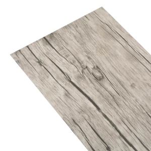 Plăci pardoseală autoadezive stejar decolorat 5,02 m², 2 mm PVC - Img 5
