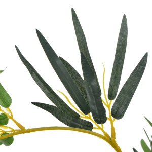 Plantă artificială bambus cu ghiveci, verde, 110 cm - Img 2