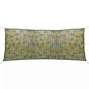 Plasă de camuflaj cu sac de depozitare, 1,5 x 4 m