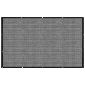 Plasă de container, negru, 3 x 6 m, HDPE - Img 3