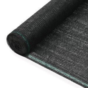 Plasă teren de tenis, negru, 1,4 x 25 m, HDPE
