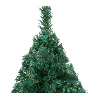 Pom de Crăciun artificial cu ramuri groase, verde, 240 cm, PVC - Img 3