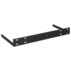 Raft de perete suspendat, alb extralucios, 40x23x3,8 cm, MDF - Img 7