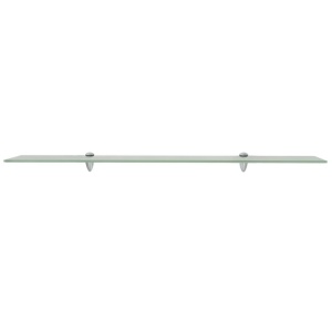 Raft suspendat din sticlă, 100 x 20 cm, 8 mm - Img 2