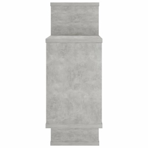 Rafturi de perete, gri beton, 104 x 20 x 60 cm, PAL - Img 6
